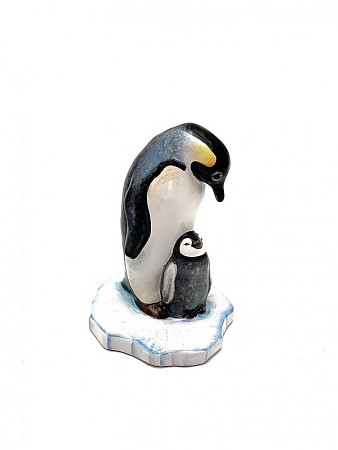 Керамическая фигурка 'Пингвины'