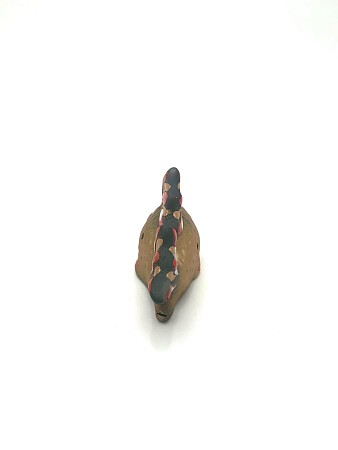 Чернолощёная керамика Свистулька Золотая рыбка