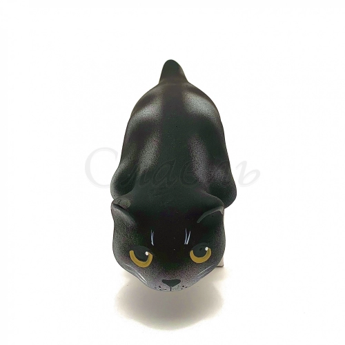 Чернолощёная керамика Кошка Свисающая 'Притаилась' 4