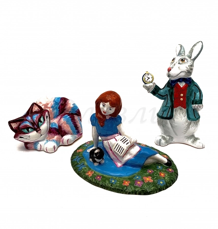 Коллекционная керамическая фигурка 'Алиса'