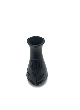 Чернолощёная керамика Вазочка 'Чернолощёная' 2